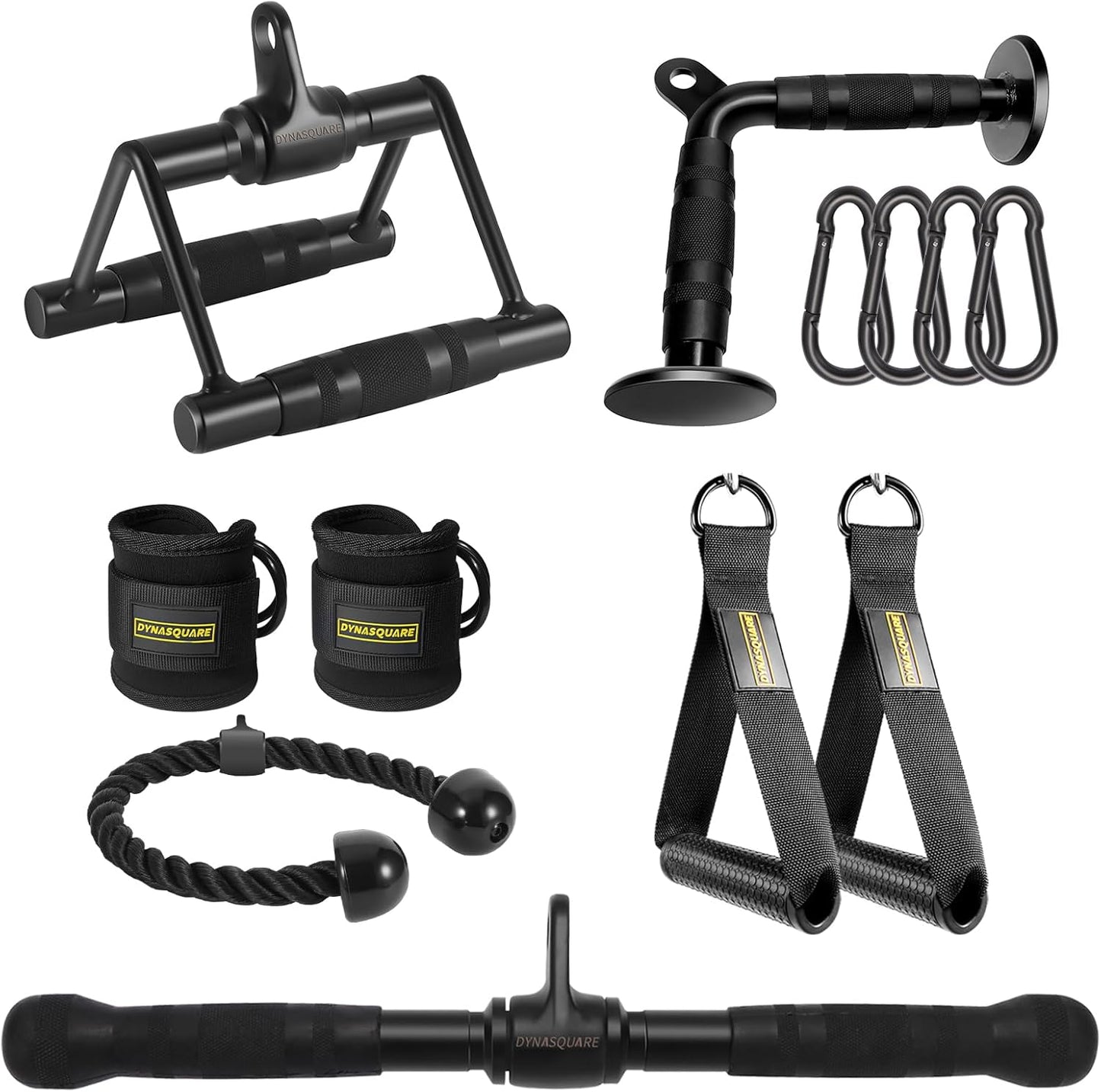 Heavy Duty Cable Machine Attachments for Home Gym Workouts