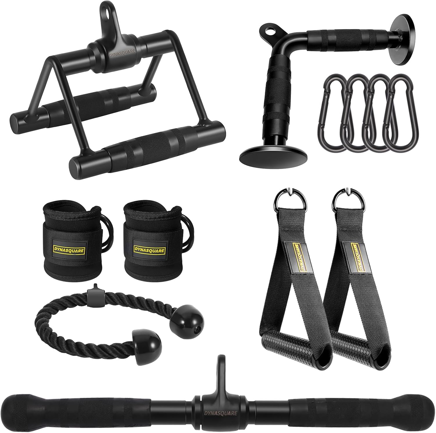 Heavy Duty Cable Machine Attachments for Home Gym Workouts