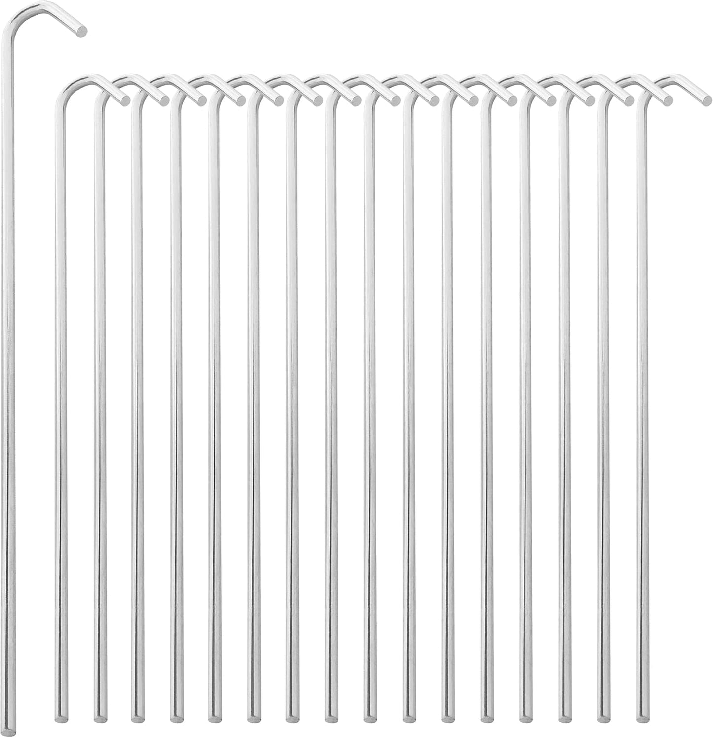 Non-Rust Tent Stakes for Secure Outdoor Setup