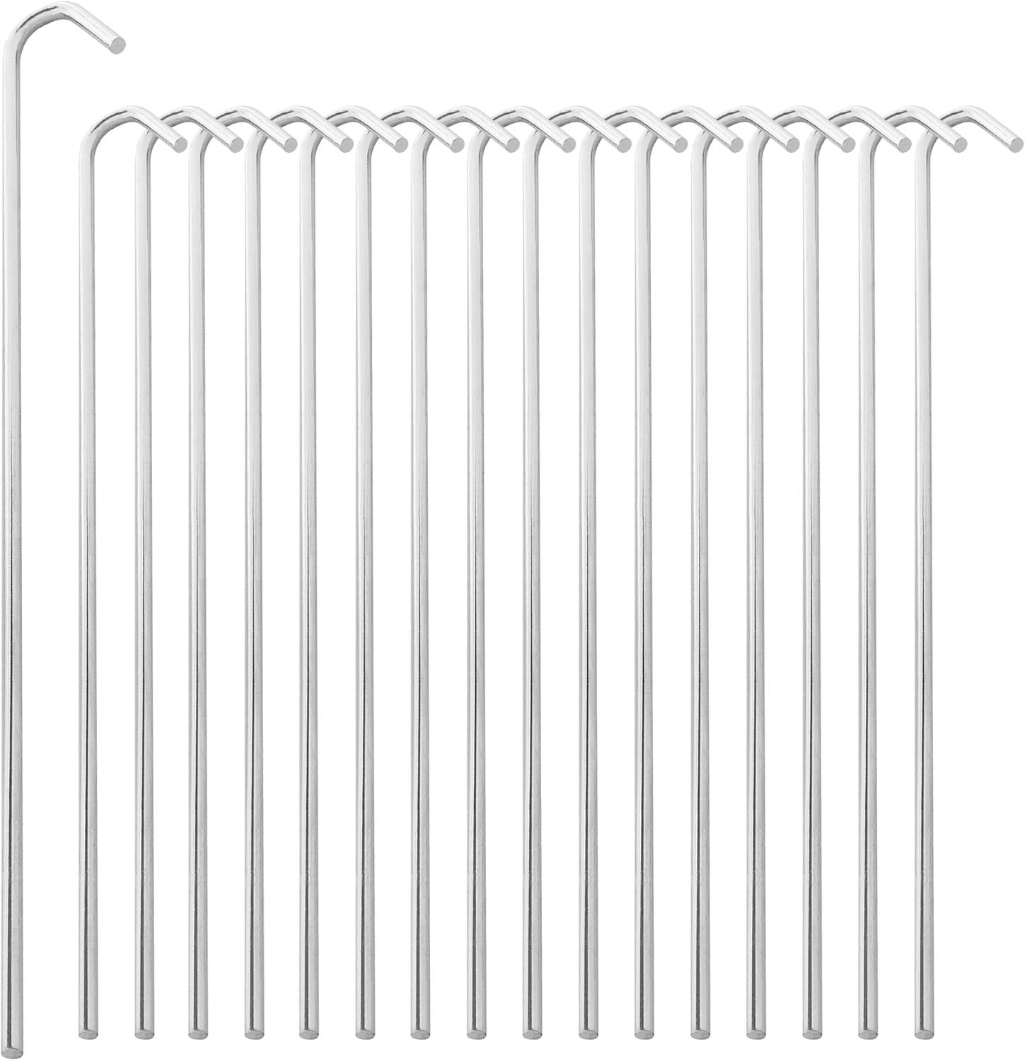 Non-Rust Tent Stakes for Secure Outdoor Setup