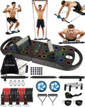 HOTWAVE Portable Exercise Pack 20-in-1 Push Up Board - Full Body Home