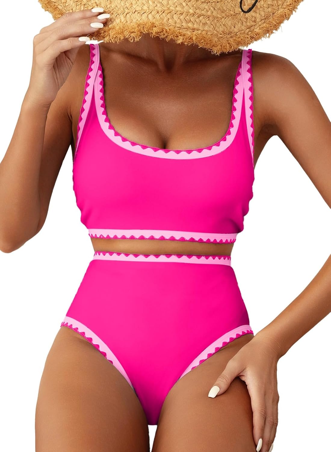 Herseas Women's Floral Print High Waisted Bikini Set Review