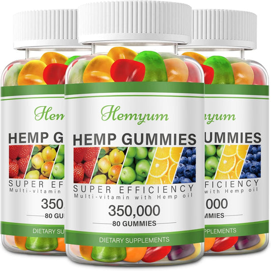 High Potency Hemp Gummies for Sleep, Pain, and Anxiety Relief