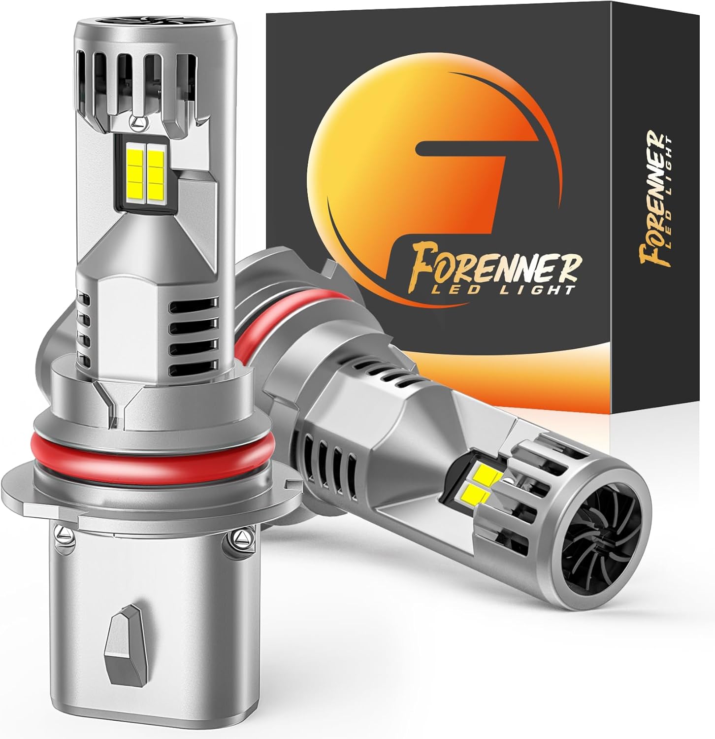 forenner 0927 (9007/HB5) Headlight Bulbs for Enhanced Visibility