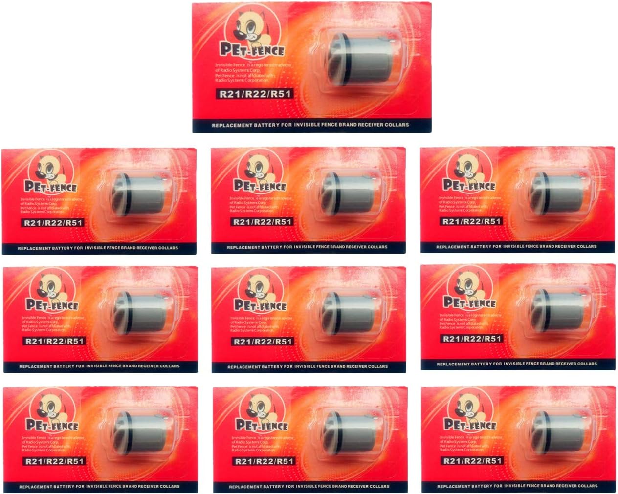 Pet-Fence Compatible Invisible Fence Battery for Dog Collar