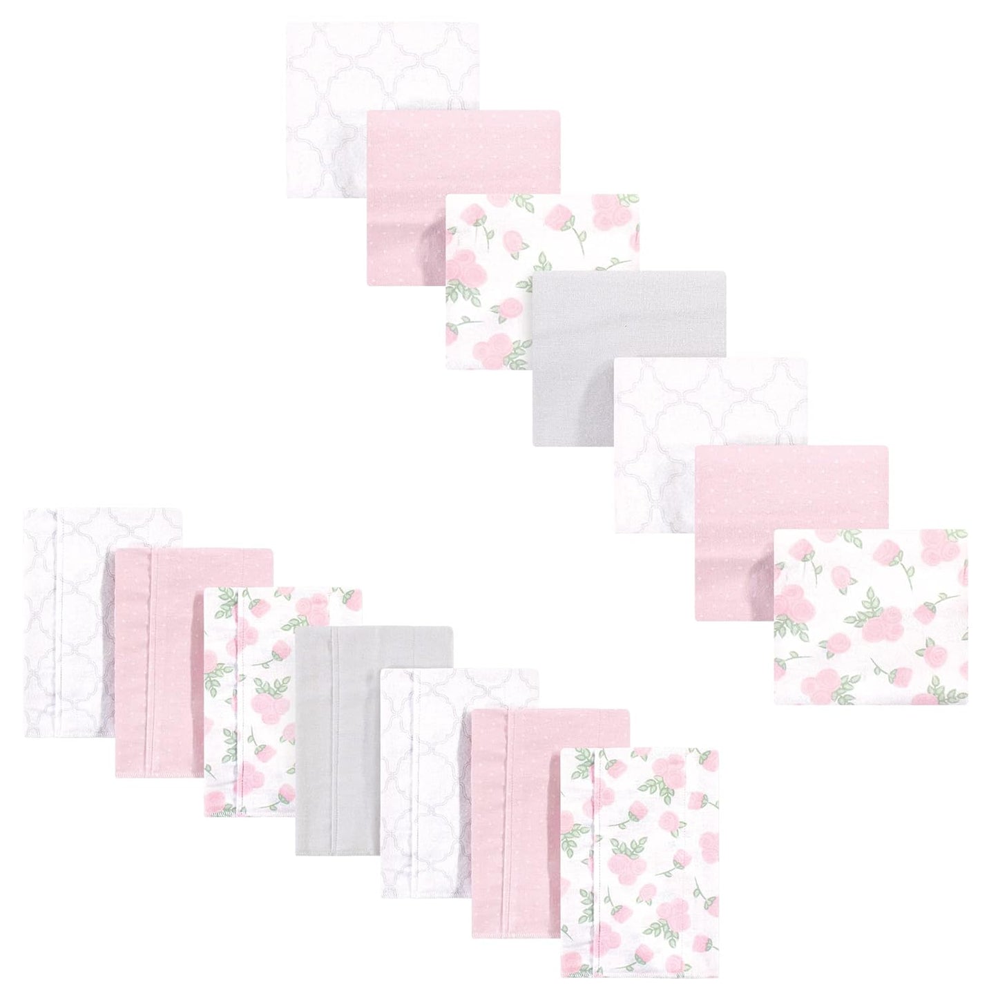 Hudson Baby Unisex Baby Cotton Flannel Burp Cloths Set Review