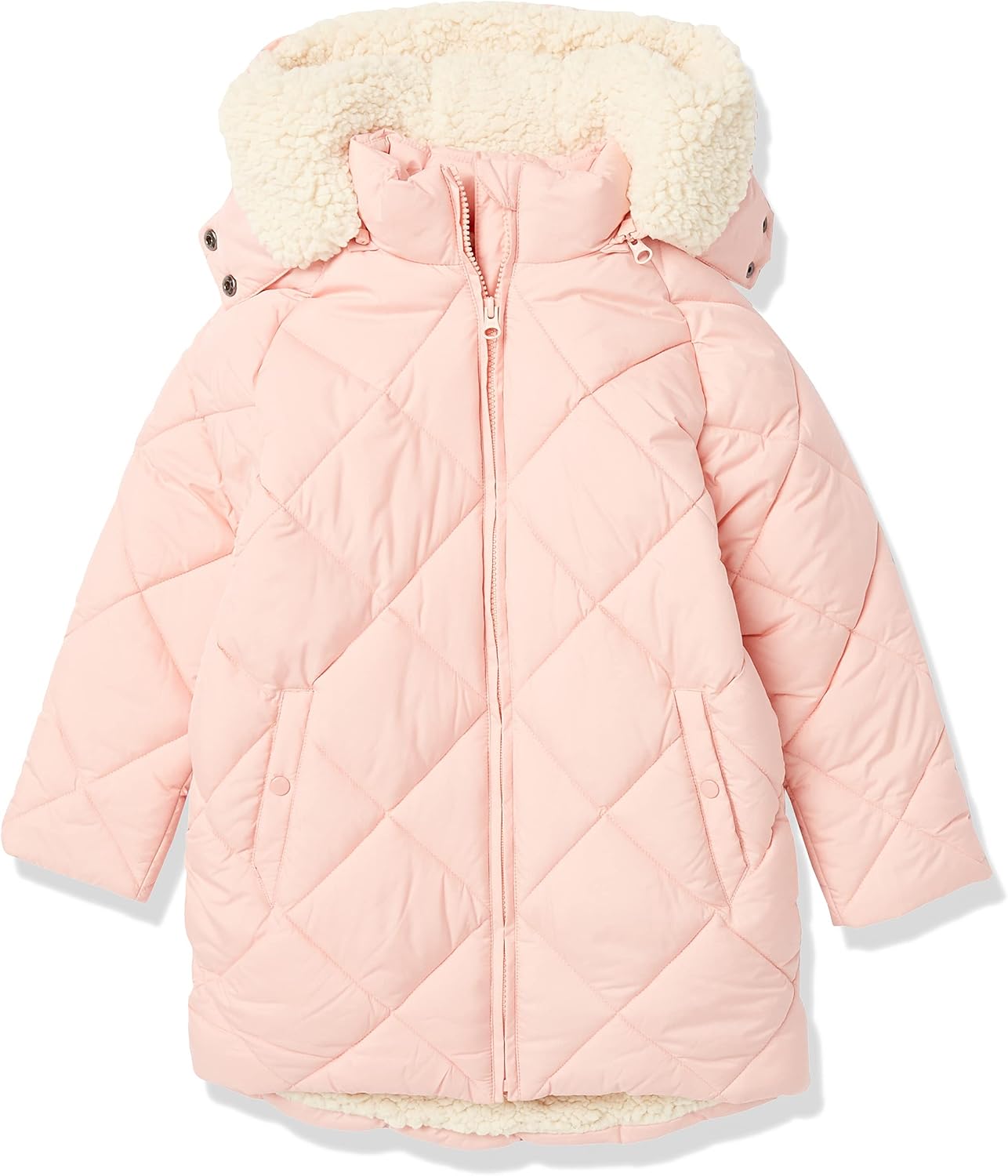 Girls and Toddlers' Long Quilted Cocoon Puffer Coat Review