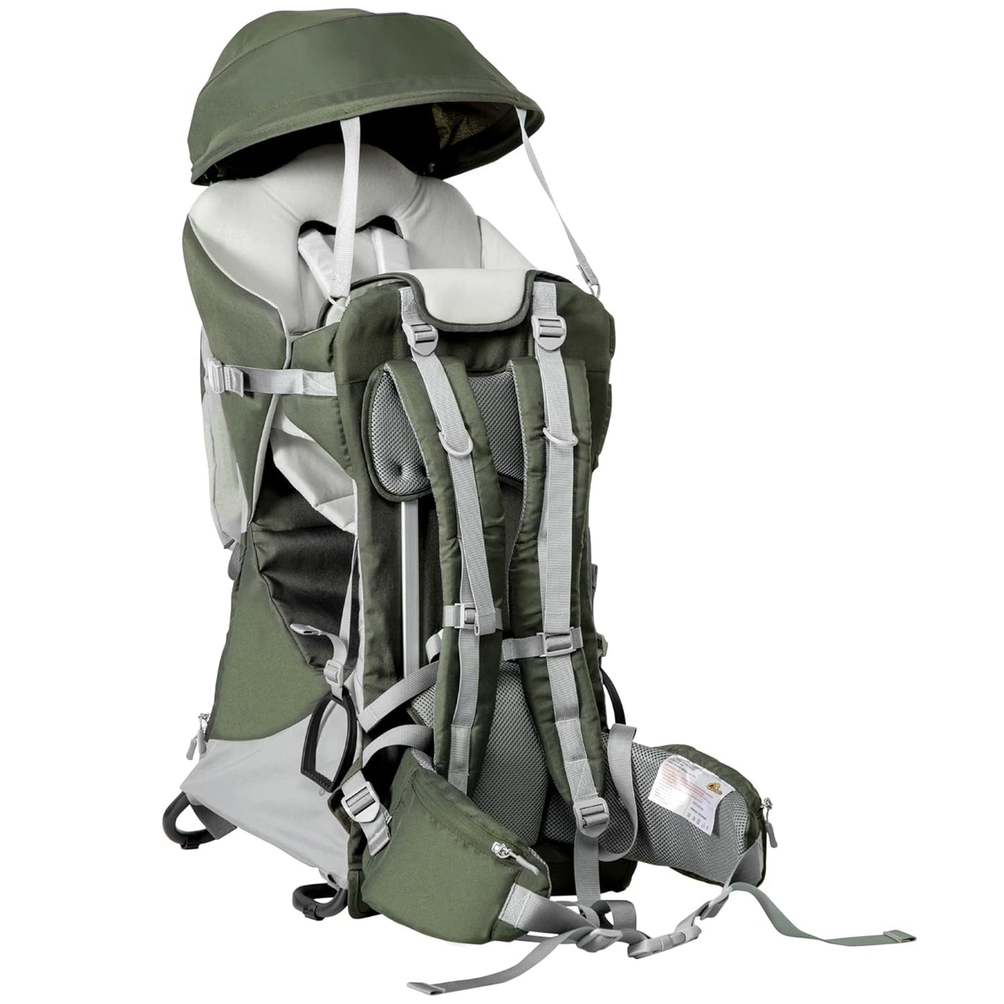Qaba Foldable Baby Backpack Carrier - Comfortable & Versatile!