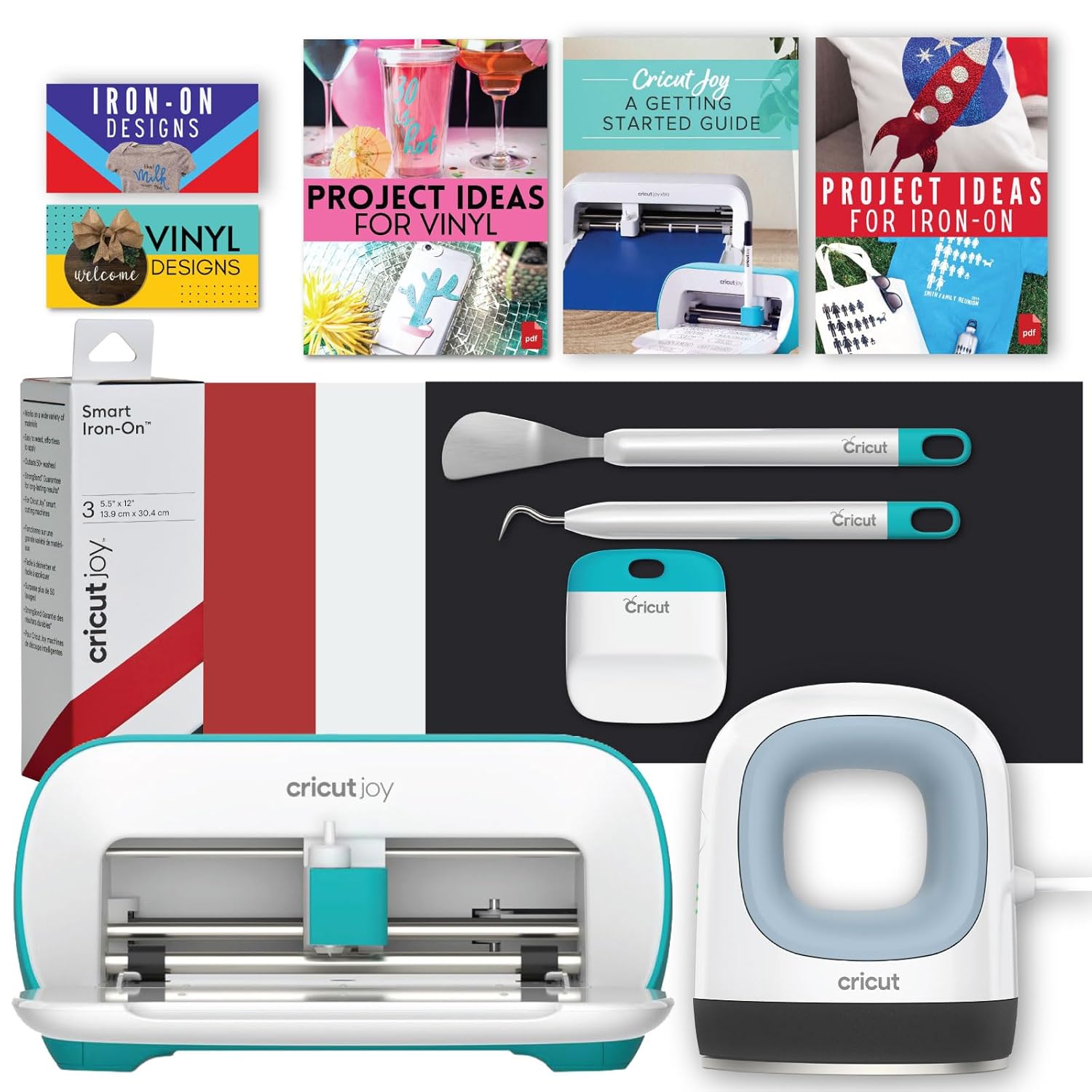 Cricut Joy Machine and Mini Easy Press Bundle for DIY Projects