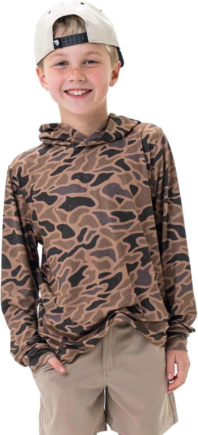Burlebo Youth Performance Hoodie for Active Kids and Comfort