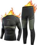 NOOYME Thermal Underwear for Men Long Johns for Cold Weather