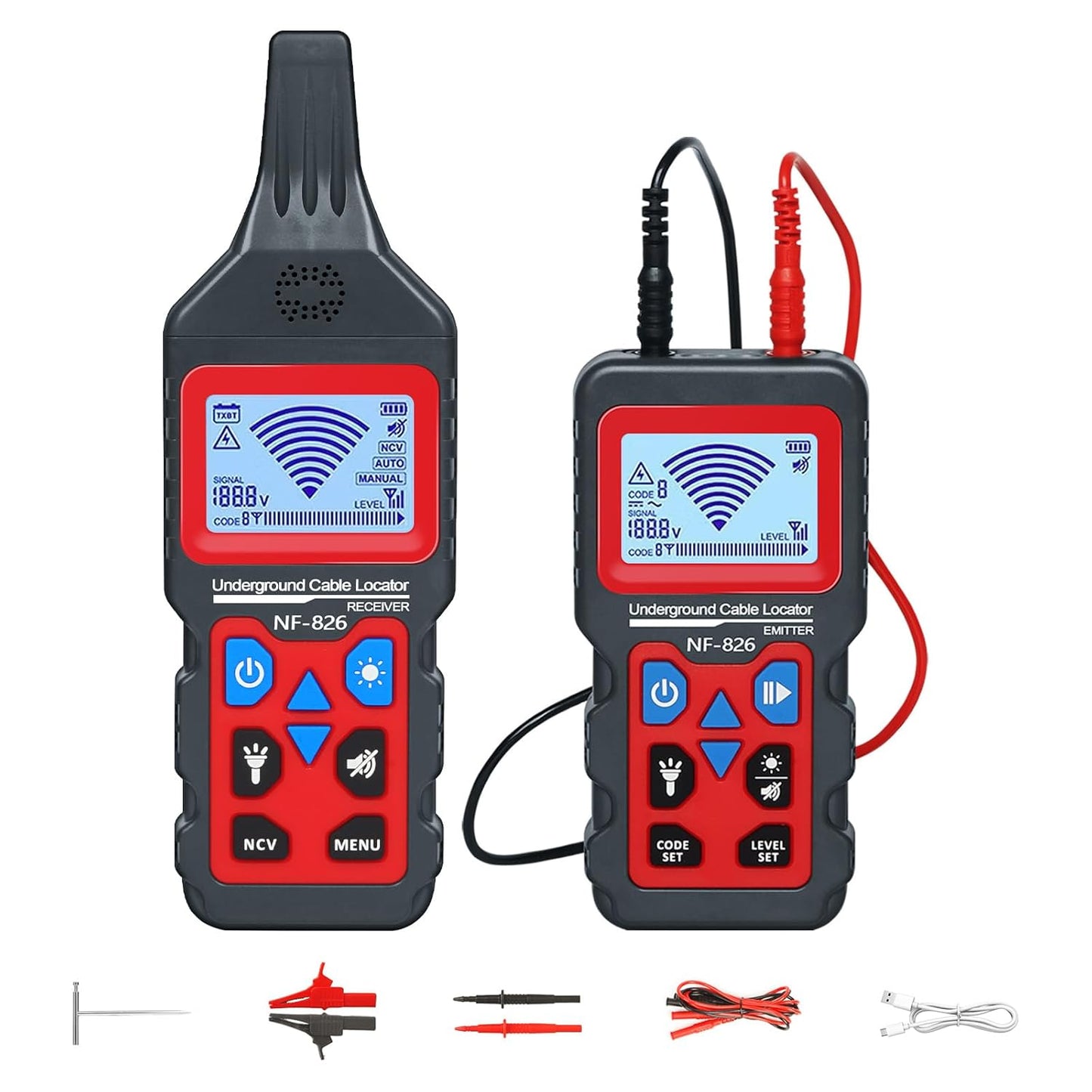 Underground Cable Locator for Efficient Wire Tracking and Testing
