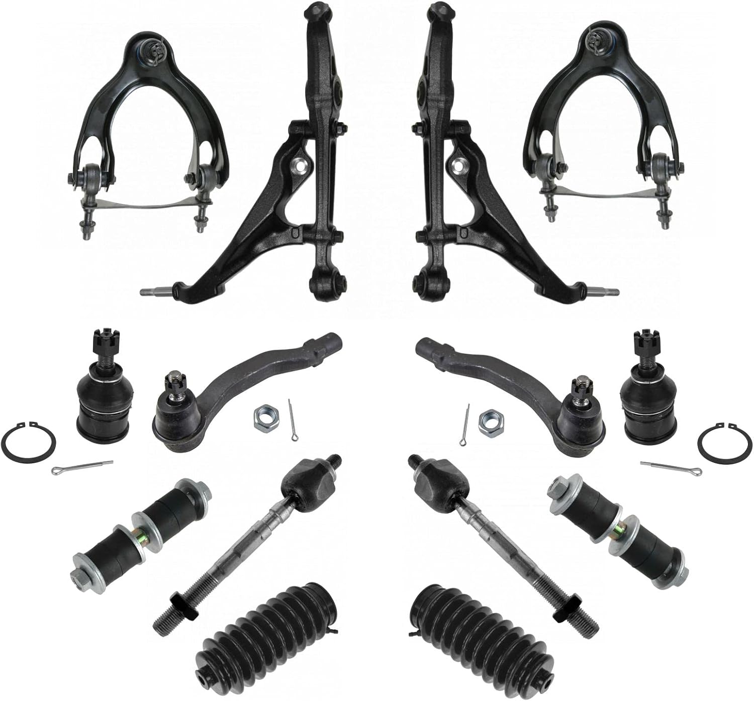 TRQ Front Steering & Suspension Kit for 1998-2001 Acura Integra