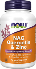 NAC Quercetin and Zinc Immune Support Capsules - Balanced Immune Blend
