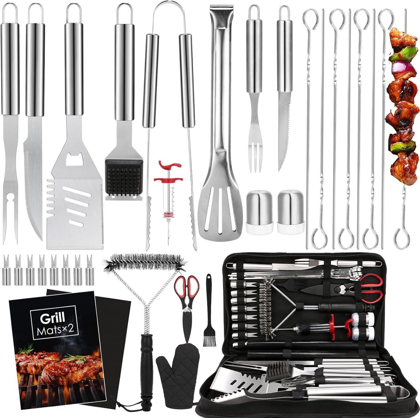 Yoehka BBQ Grilling Accessories Set for Outdoor Cooking Fun