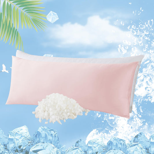 WhatsBedding Memory Foam Body Pillow for Cool Sleep Comfort