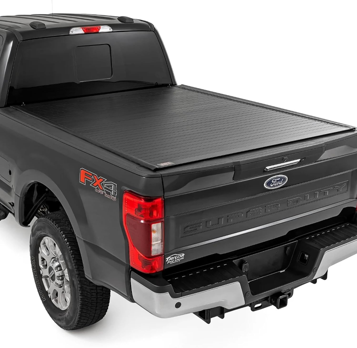 Rough Country Hard Roll-Up Tonneau Cover for Ford F-250 & F-350