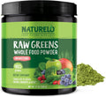 Raw Greens Superfood Powder Unsweetened - Energy & Detox Boost