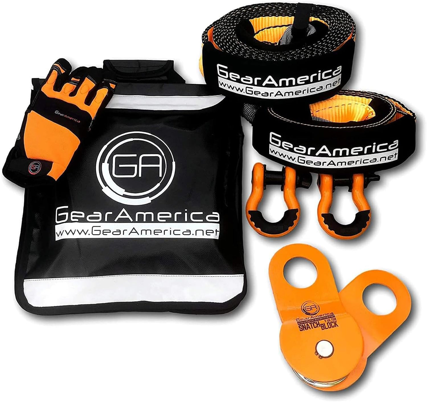 GearAmerica Off Road Recovery Kit for 4x4 Vehicles and SUVs