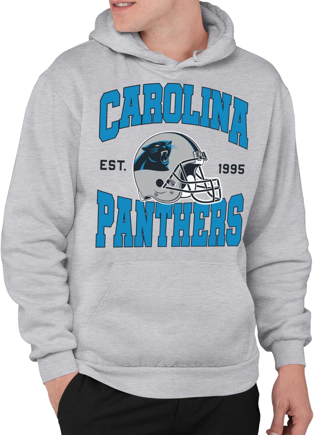 Carolina Panthers Unisex Adult Pullover Hoodie - NFL Apparel