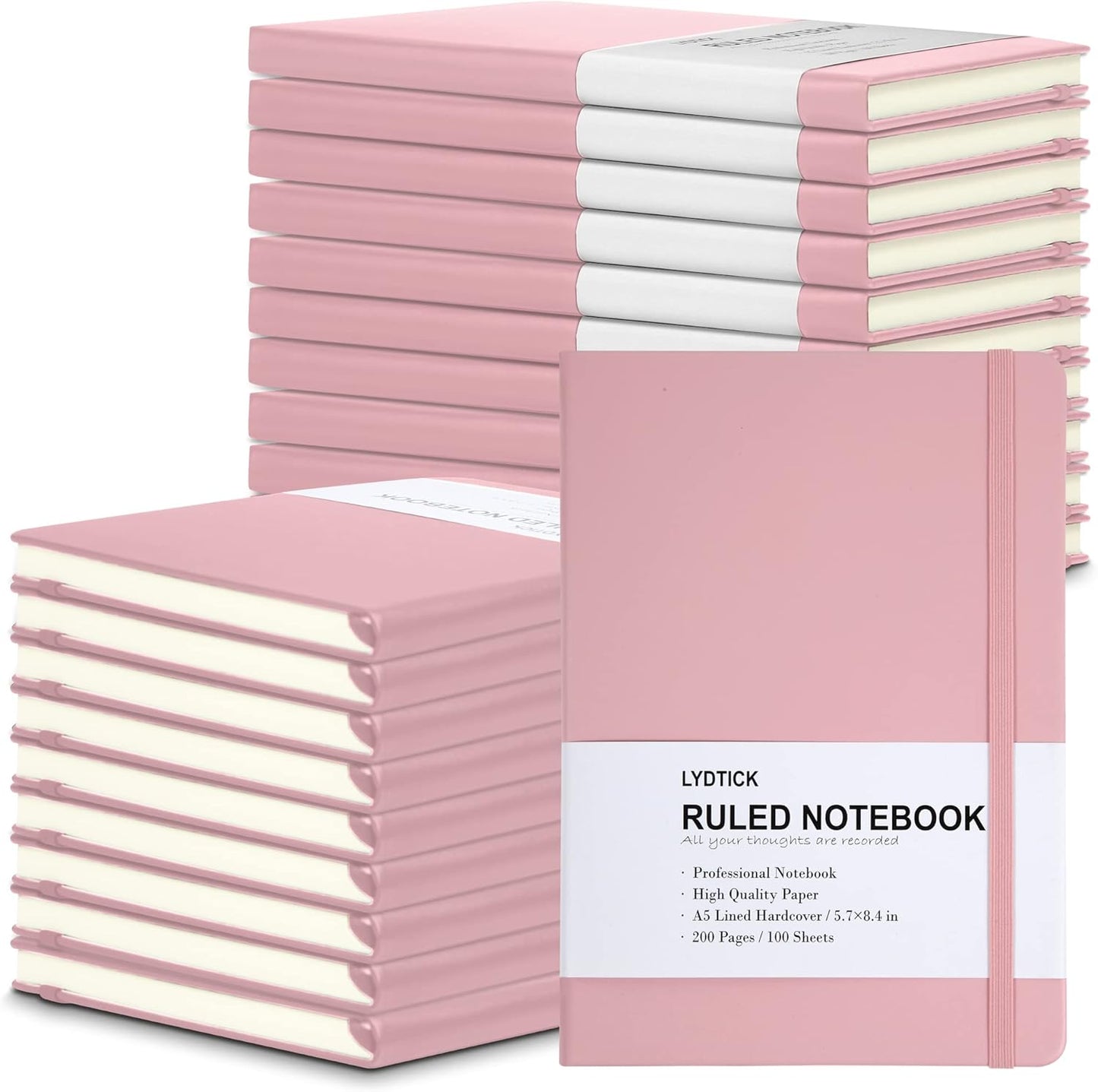 20 Pack Journals for Writing College Ruled Notebooks in Bulk