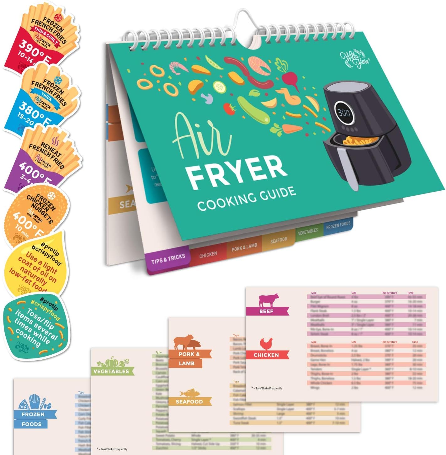 Willa Flare Air Fryer Cooking Guide - Fry Perfectly!