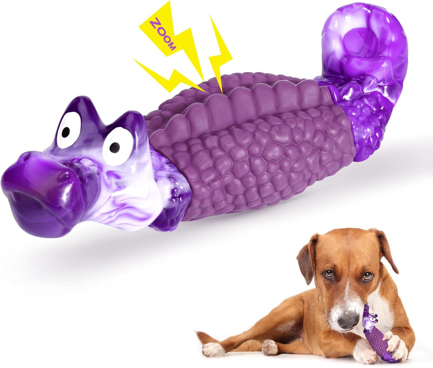 Squeaky Tough Dog Chew Toy - Endless Fun!