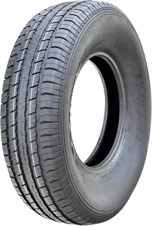 BEOC NEW ST Radial Trailer Tire ST205/75R15 Load Range D