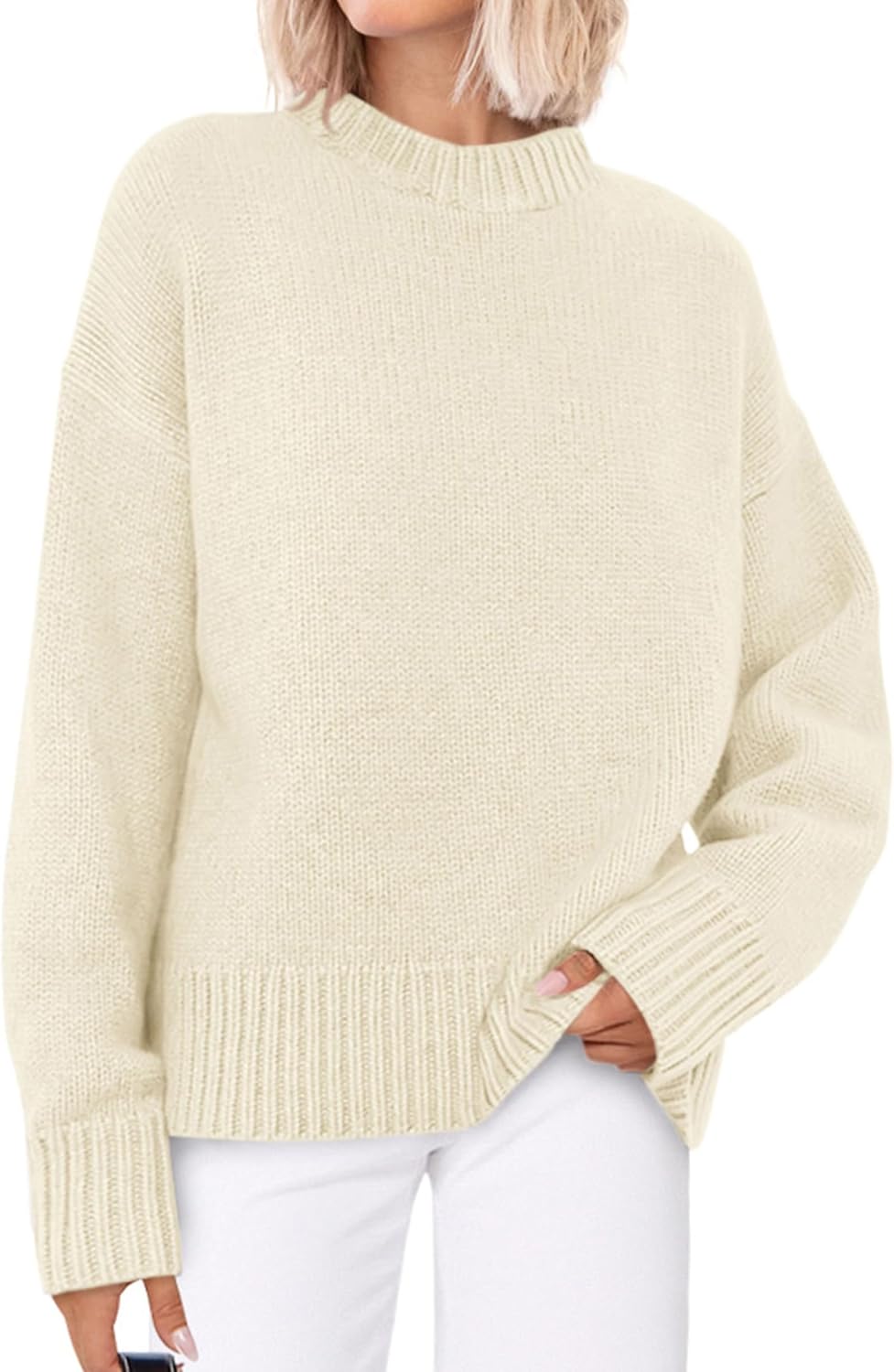 PRETTYGARDEN Womens Cozy Knit Pullover Sweater for Fall 2025