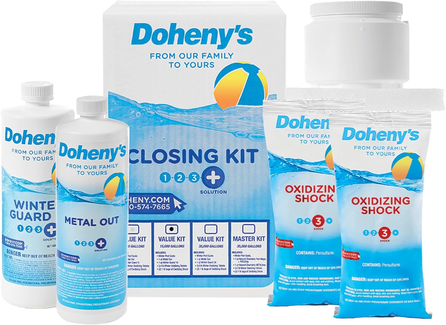 Dohenys Ultimate Pool Closing Kit for Hassle-Free Winterizing