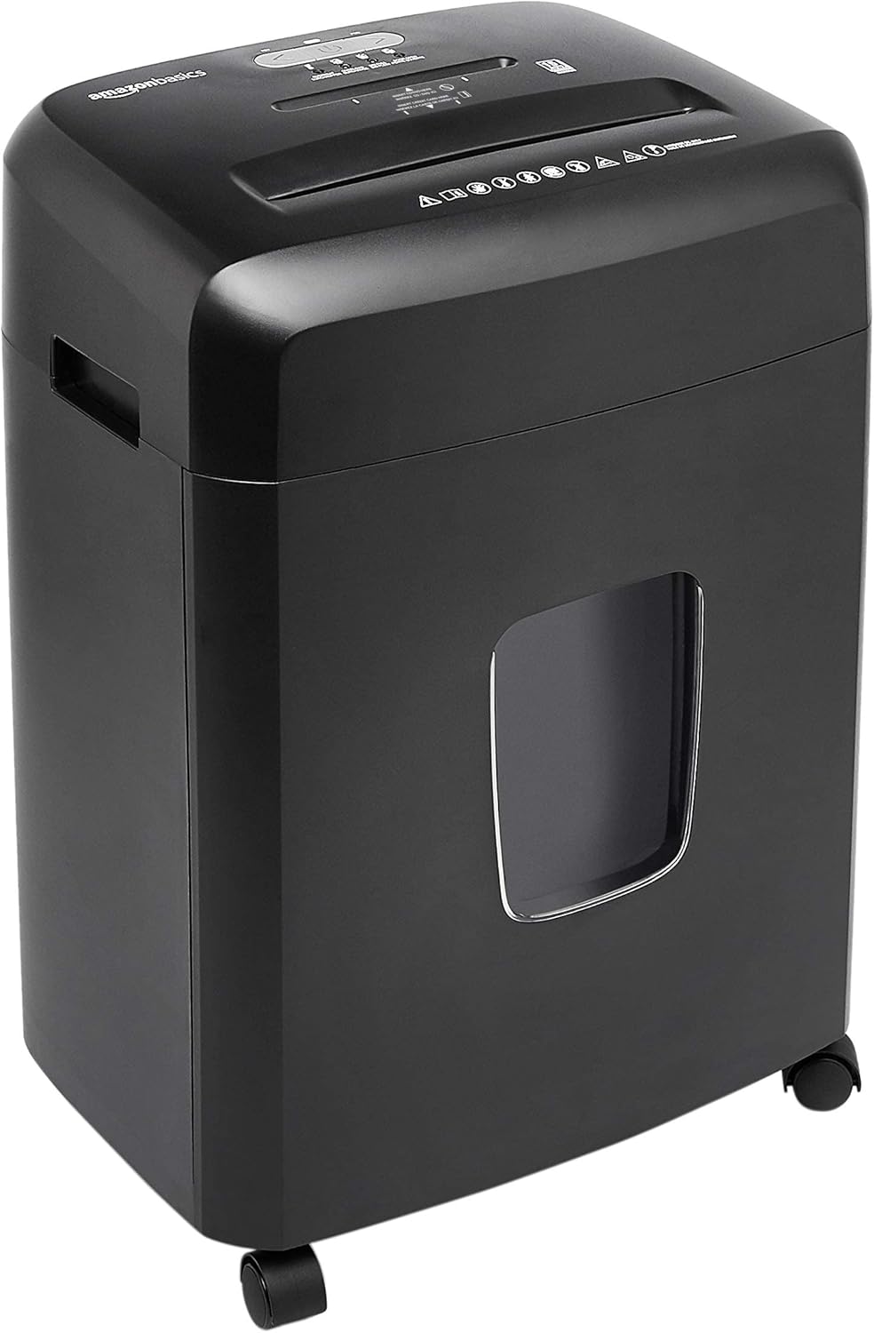 15-Sheet Cross Cut Paper Shredder for Home and Office Use