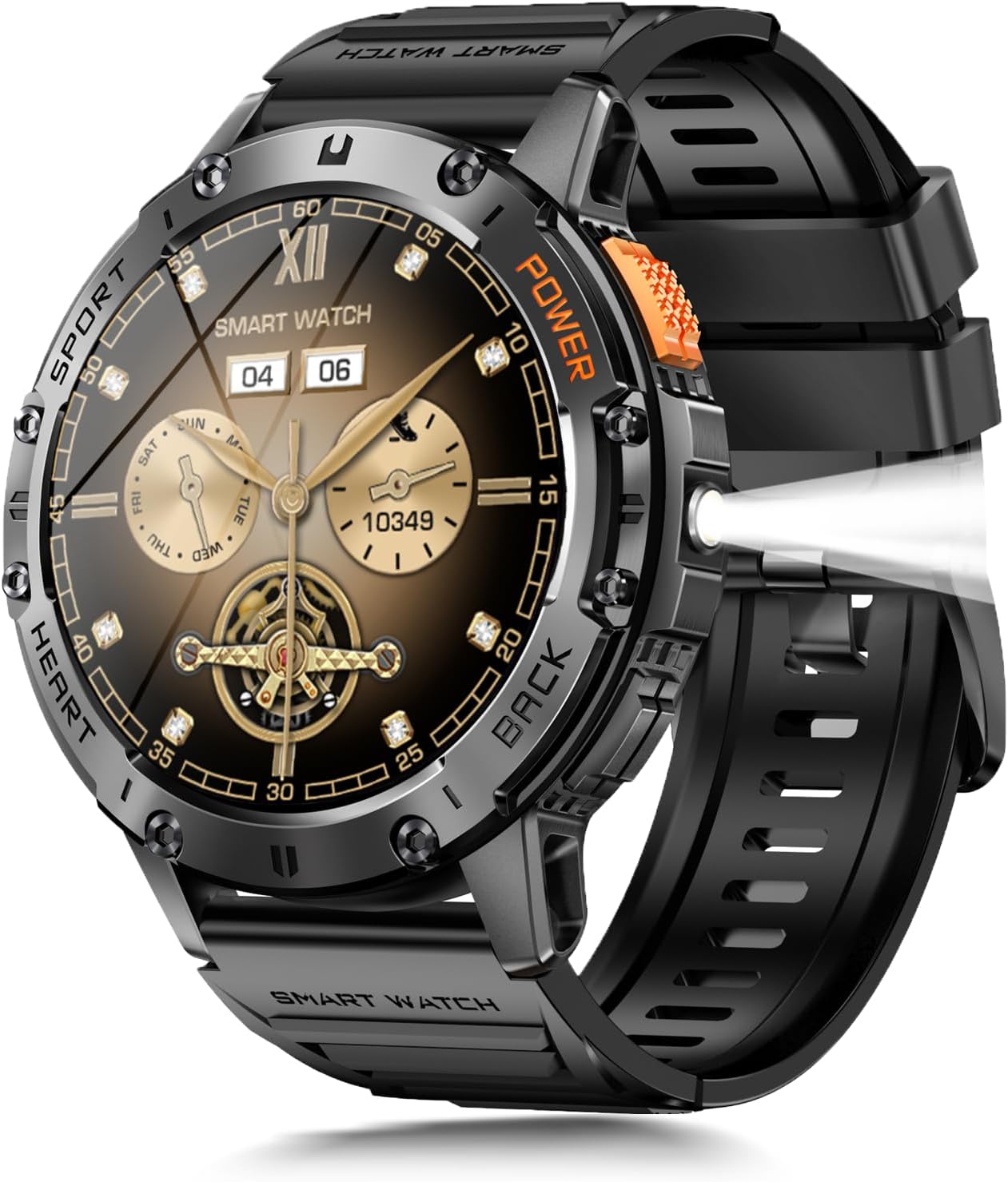 Multi-Function Men's Smartwatch: Calls, Sport Modes, Heart Rate