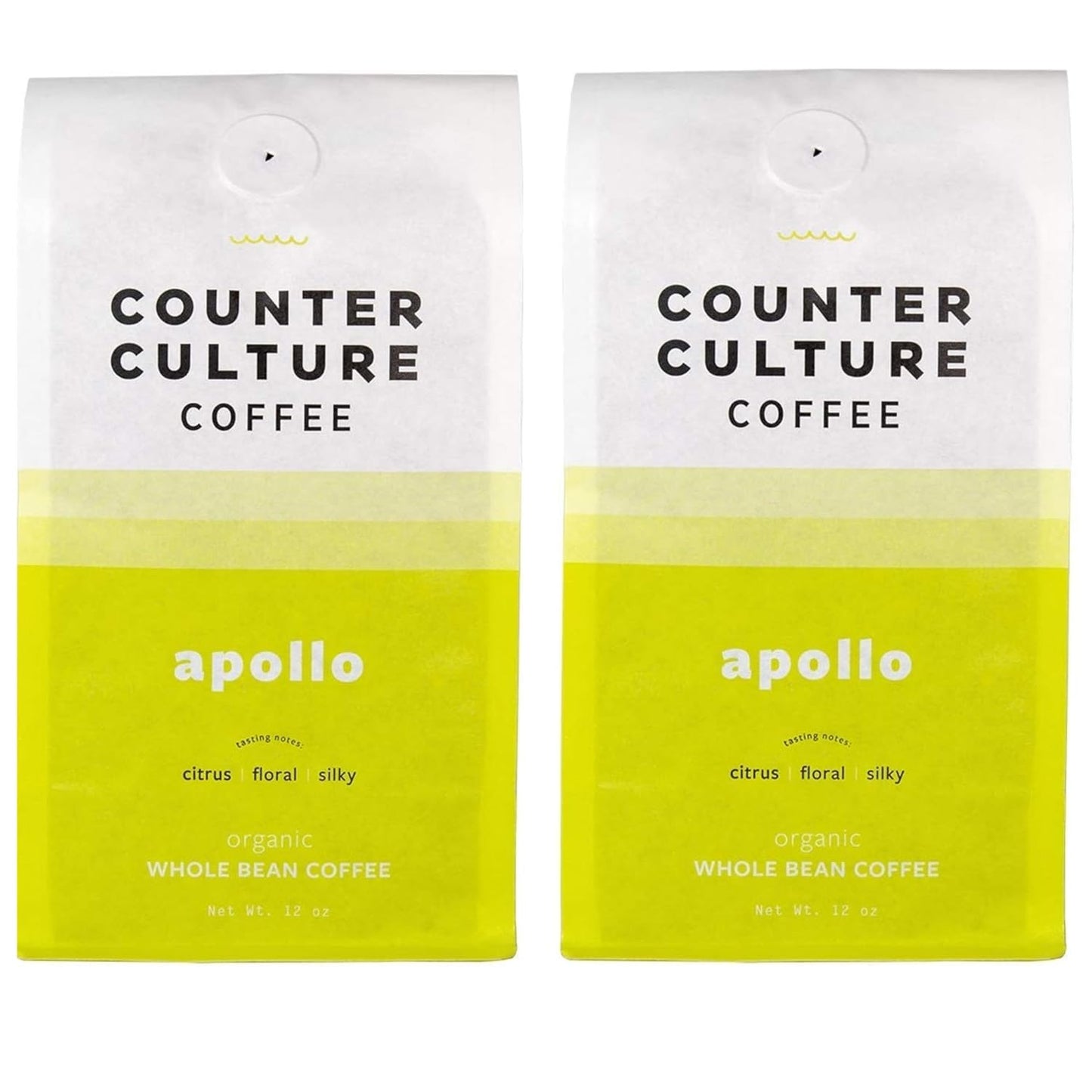 Apollo Double Pack Fresh Roasted Organic Whole Bean Coffee