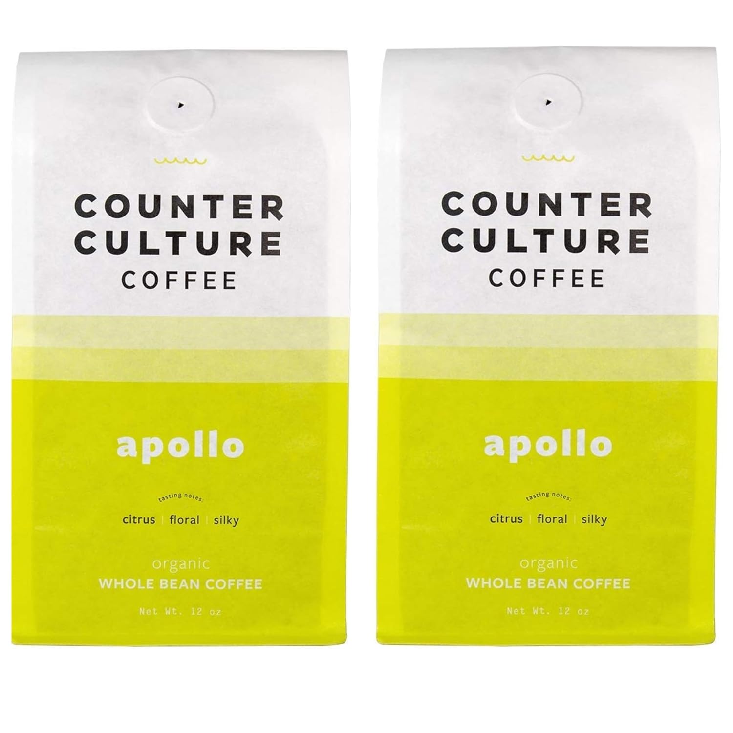 Apollo Double Pack Fresh Roasted Organic Whole Bean Coffee
