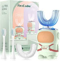 Ultrasonic Kid's U-Shaped Electric Toothbrush for Ages 2-6