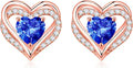 Iefil Christmas Earrings for Women - 925 Sterling Silver Gift