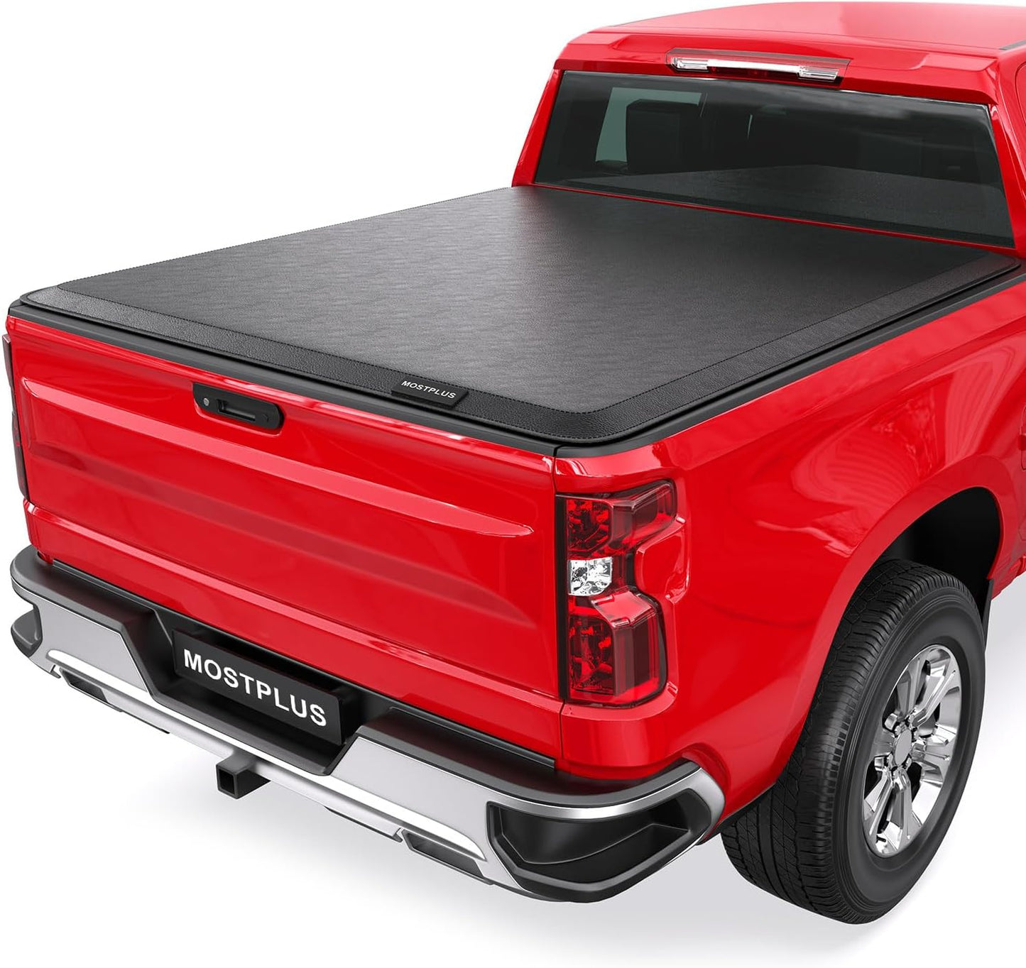 MOSTPLUS Roll-Up Soft Vinyl Truck Bed Tonneau Cover for Chevy