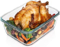 3300 ml 112 oz LARGE Glass Food Container with Locking Lid - Best