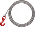 Steel Winch Cable 3/8 in x 75 ft - Heavy Duty 17637 lb Breaking