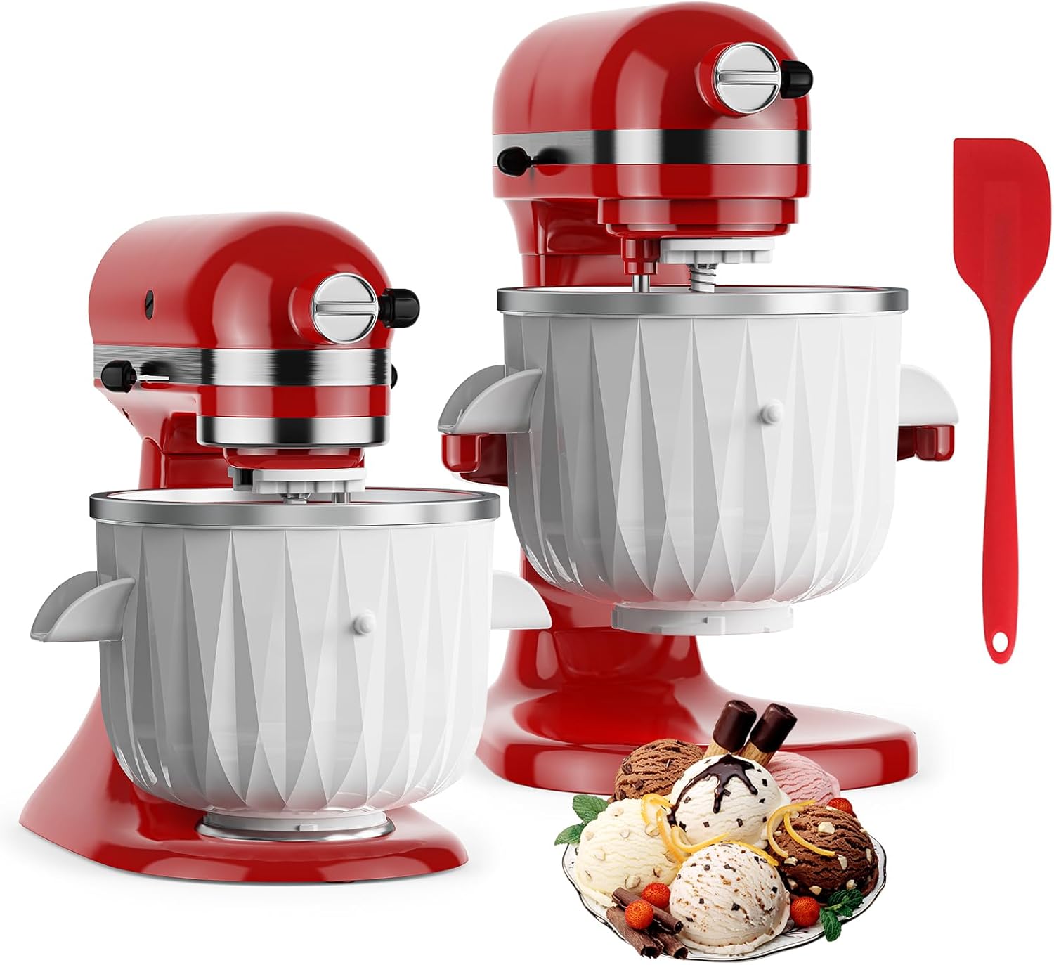 Kitchenaid Ice Cream Maker Attachment - 2 Quart Gelato Maker
