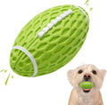 Small Squeaky Dog Toys Rubber Puppy Football Toy - Durable Fetch