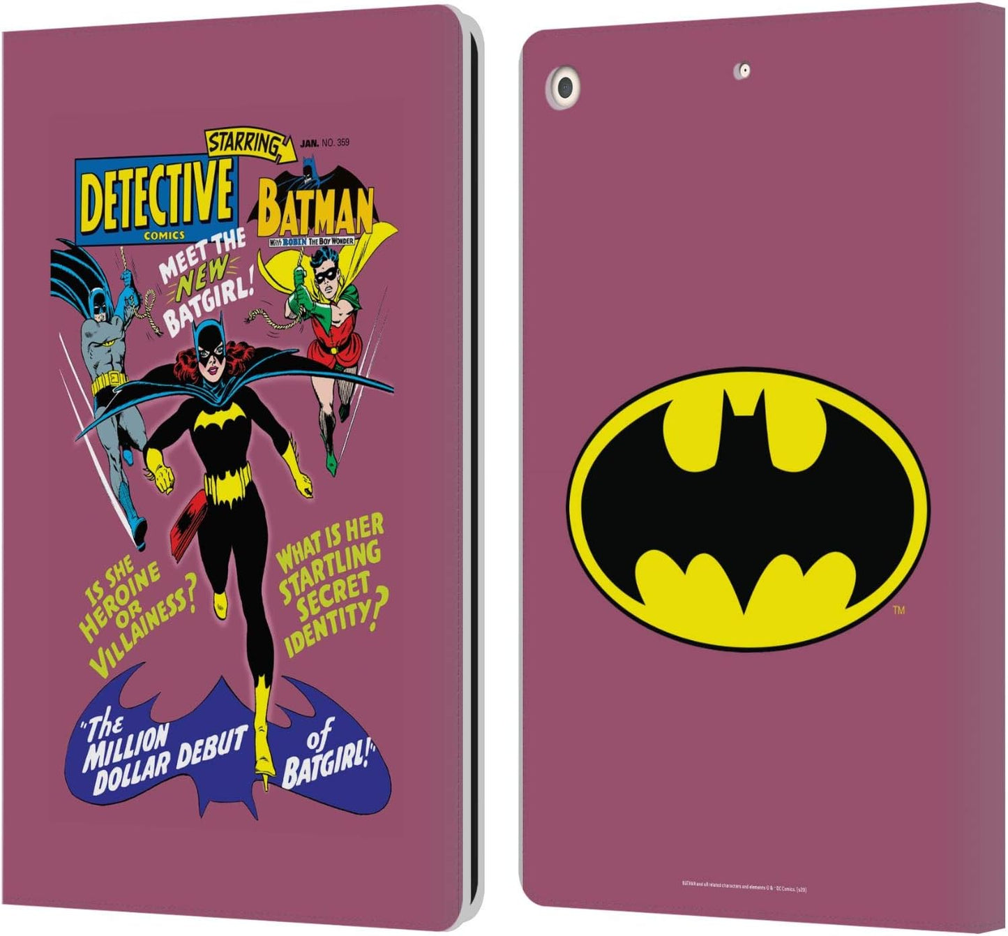 Batman DC Comics Detective Comics 359 Leather Wallet Case for iPad