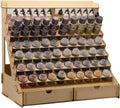 Craft Paint Storage Modular Paint Organizer - Holds 74 Bottles