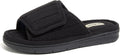 Dearfoams Adjustable Memory Foam Slide Slipper - Breathable Comfort