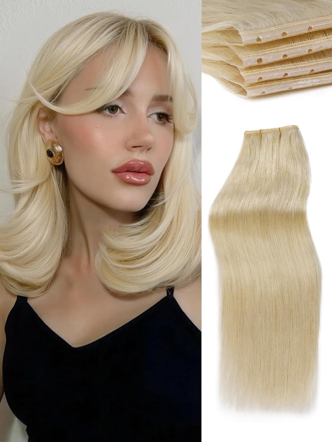 WIGNEE New Double Layered PU OVO Hair Extensions for Glam