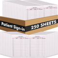 Patient Sign in Sheets 250 Pack - HIPAA Compliant Privacy Labels