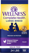 Wellness Complete Health Dry Dog Food Large Breed - Grain Free Chicken