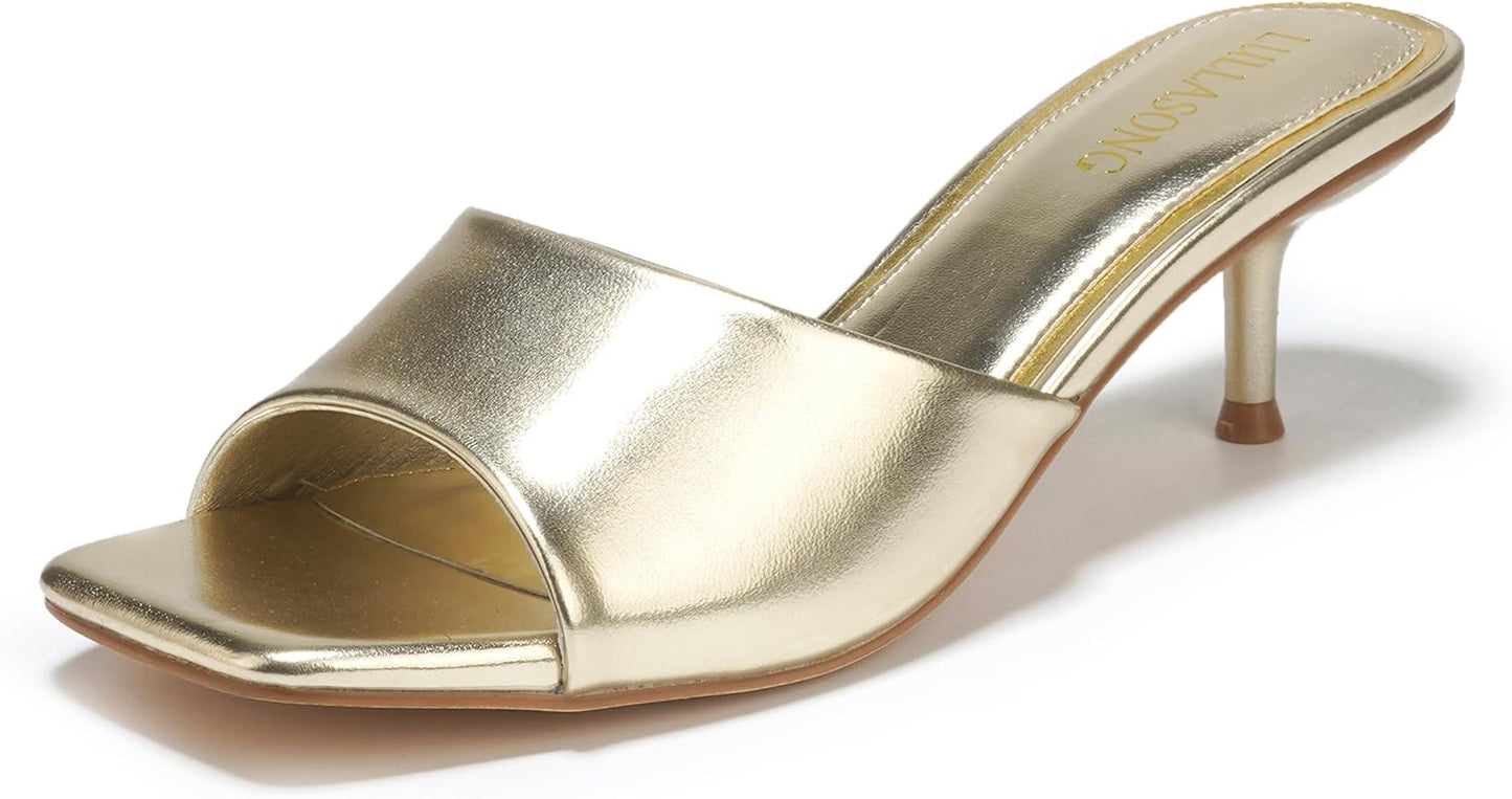 Women's Kitten Heels Sandals for Every Occasion and Style