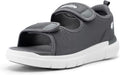 FitVille Diabetic Sandals for Men Wide Width with Arch Support Shoes
