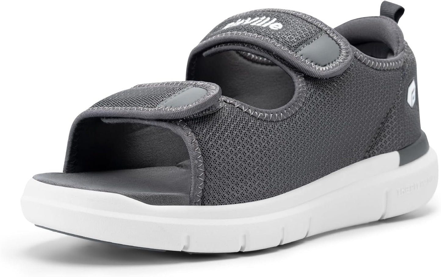 FitVille Diabetic Sandals for Men with Arch Support and Comfort